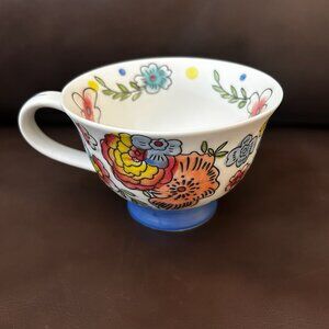NWT SH Home Floral Tea Party Ceramic Mug